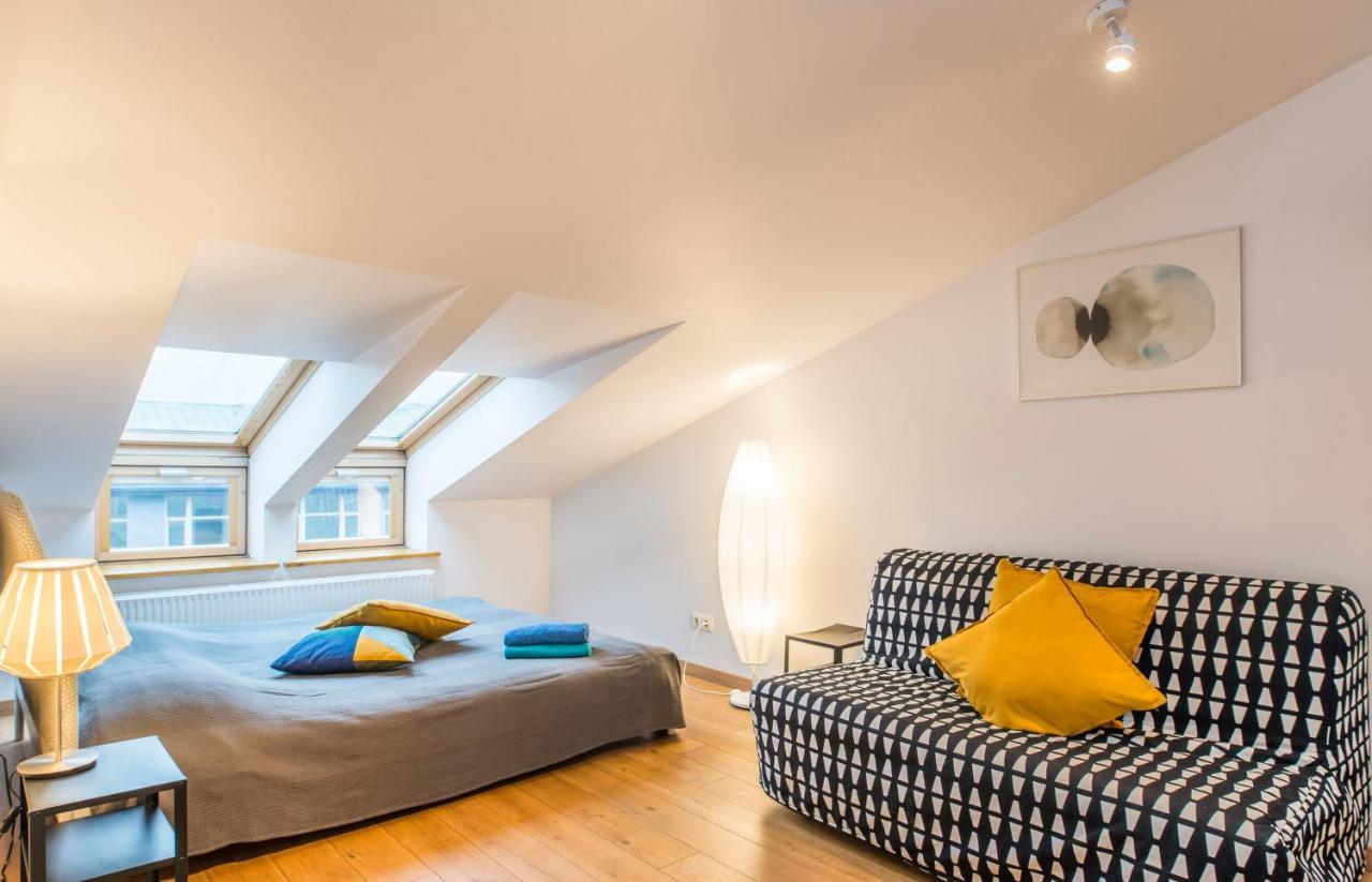 Central 2-Level Penthouse With Terrace And Free Parking Riga Exterior foto